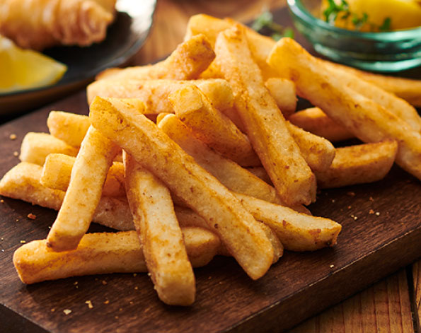 battered french fries