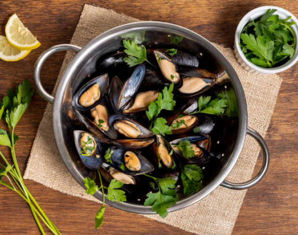 seafood mussels