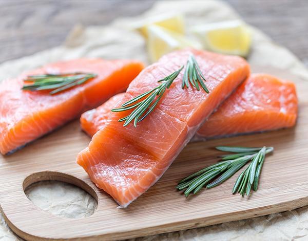 salmon portions